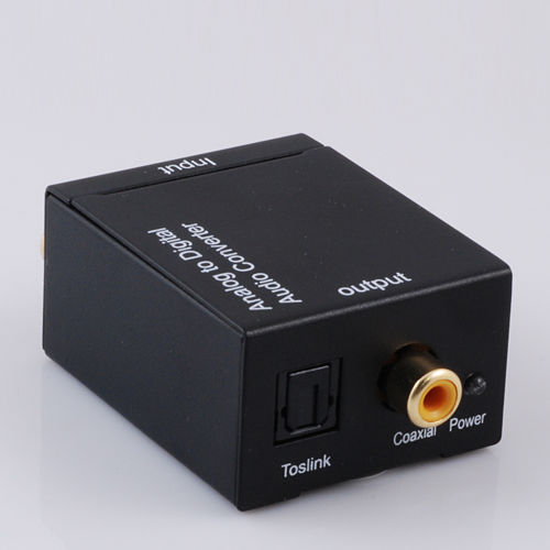 ACD01: Analog RCA Audio to Digital SPDIF Converter Adapter