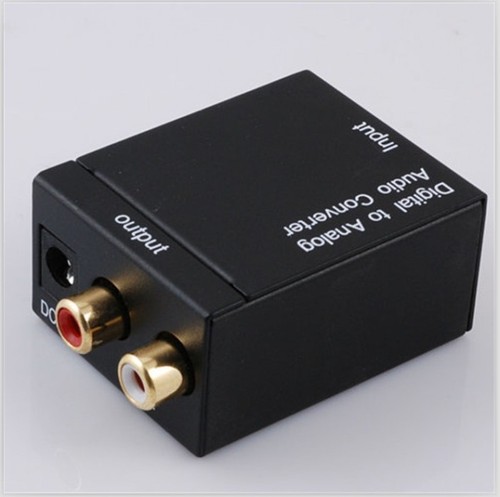 DAA-01: Digital SPDIF to Analog RCA Audio Converter Adapter