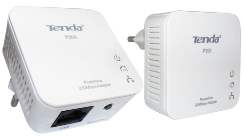 Tenda P200: 200Mbps PowerLine Mini Adapter dual kit